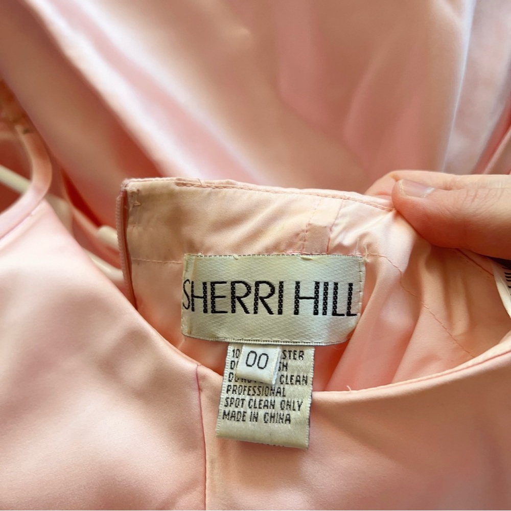 Sherri Hill Light Pink Prom Dress - Picture 4 of 9